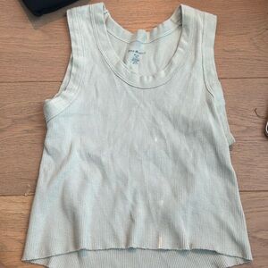 green brandy melville tank top